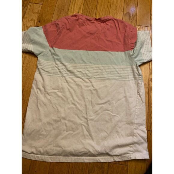 Denim and Flowers men's spring color block short sleeve crew neck t-shirt sz XL - Picture 7 of 8